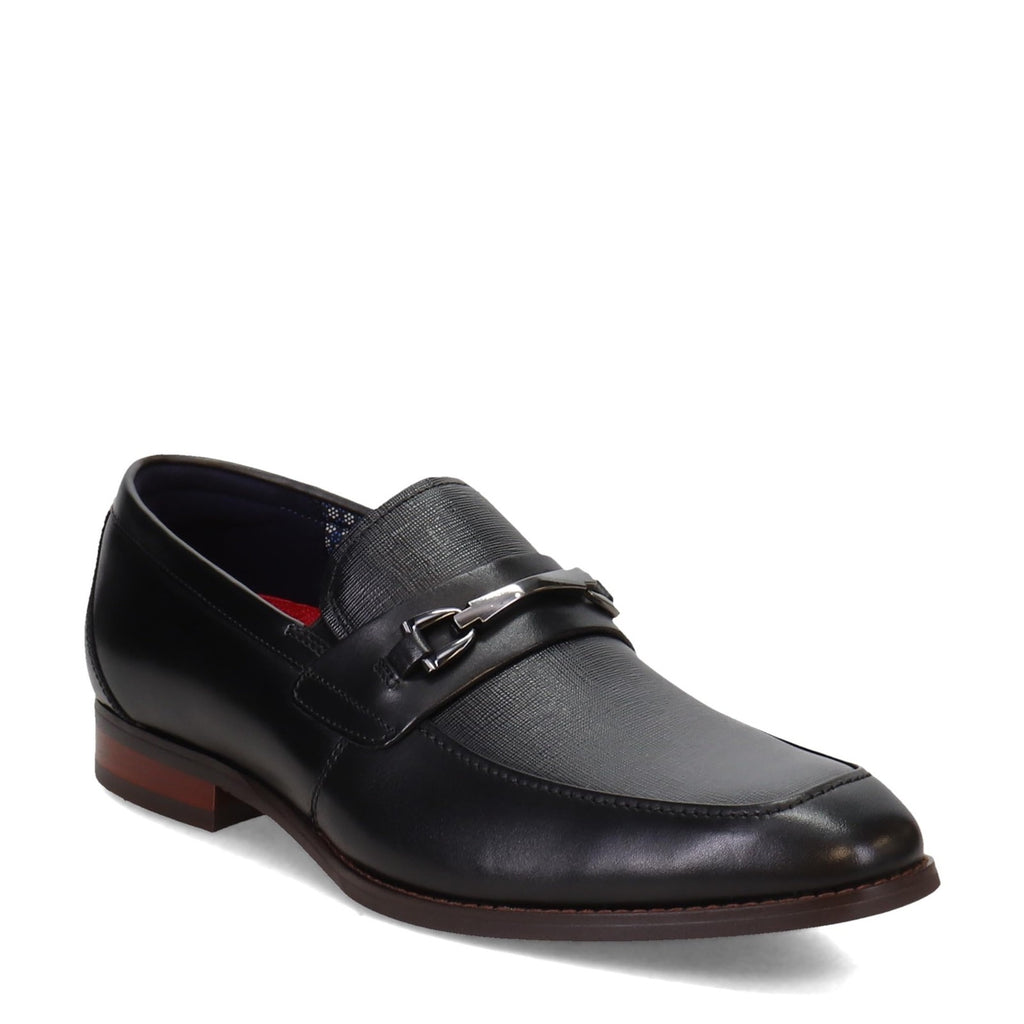 Stacy Adams Men's Kaylor Penny Slip-On Loafer, Black, 8M