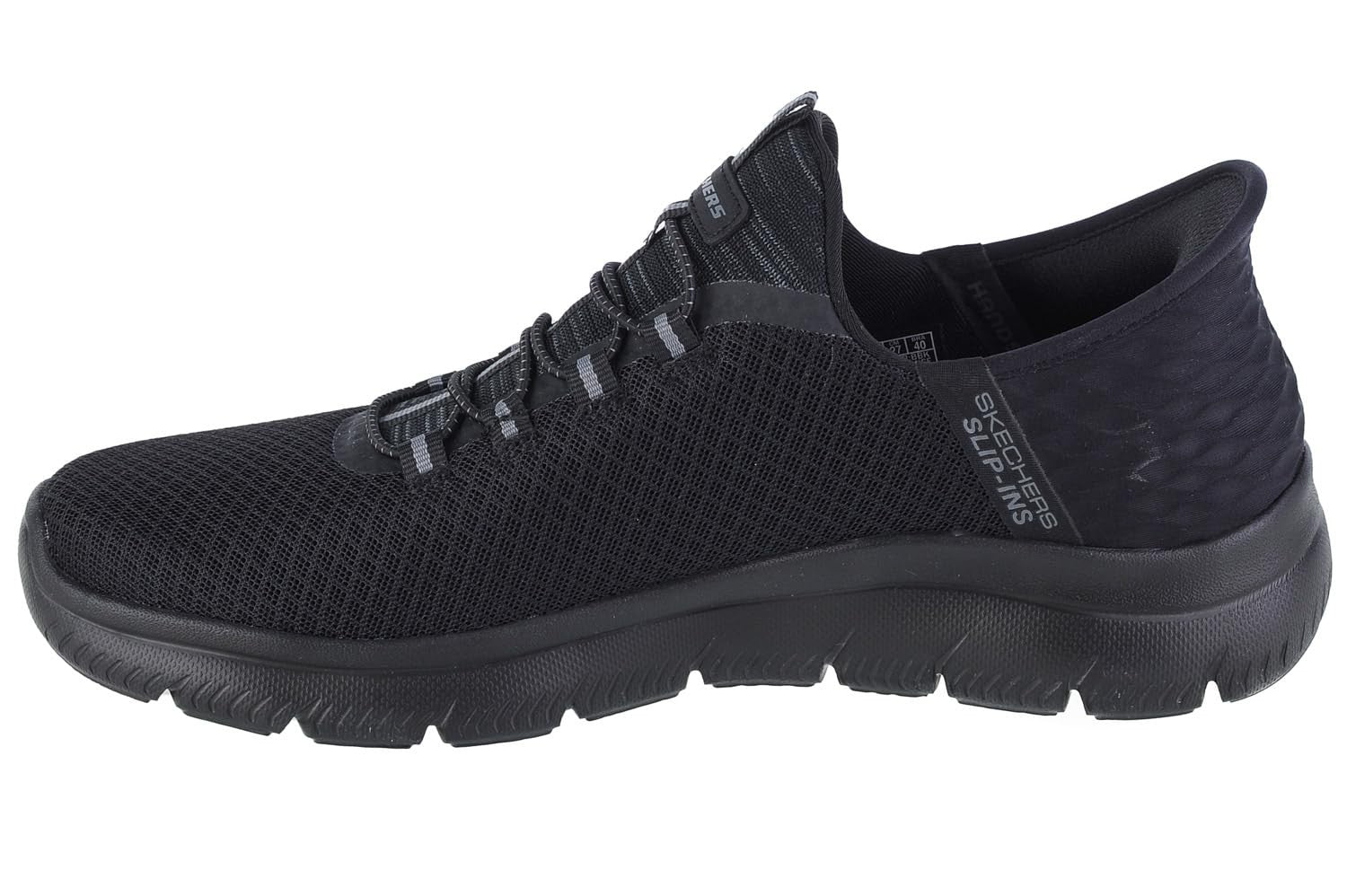 Skechers Men's Slip-in Loafer Summits High Range Black 11 W