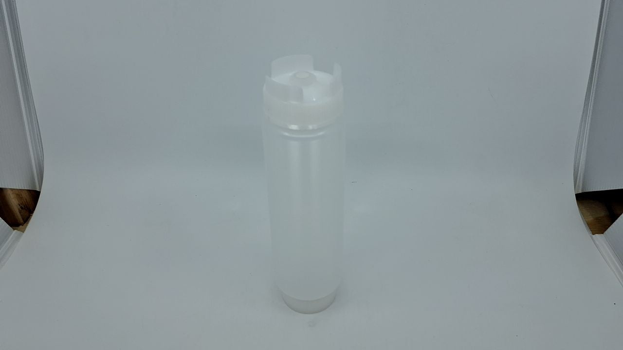 16oz Inverted Squeeze Bottle - Clear - Perfect for Condiments