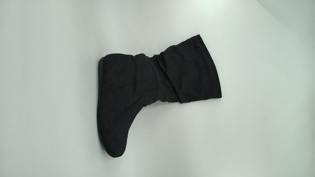 Olivia K Womens Low Heel Mid-Calf Slouchy Suede Casual Boots with Side Zipper