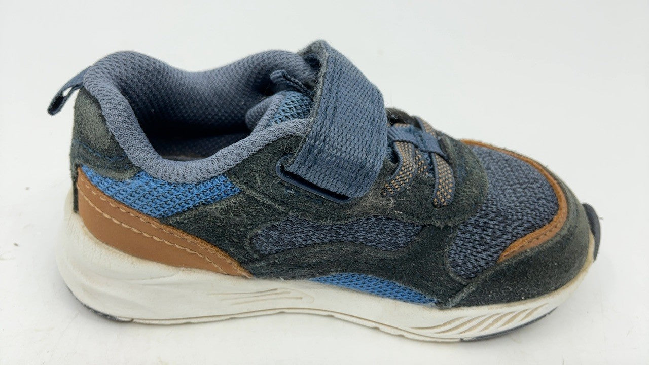 Stride Rite Boys M2P Brighton Sneaker, Navy Size 7