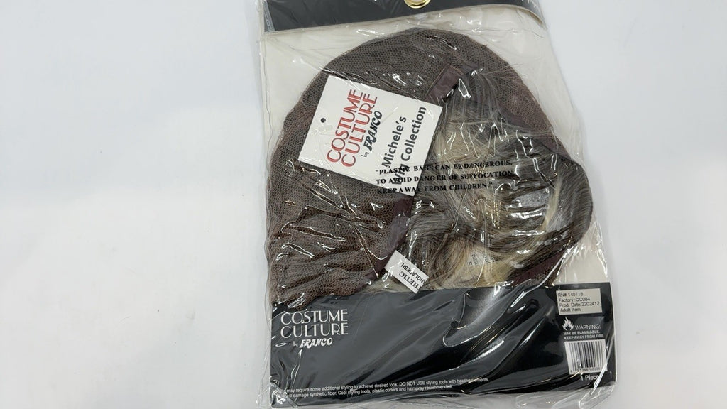 Costume Culture Men's Rocker Unisex Short Rocker Wig, Mixed Blonde, One Size