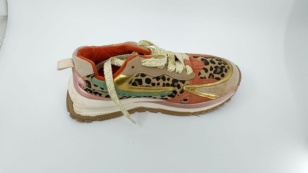 Blowfish Malibu Womens Leo Retro Sneaker Leopard 9 M