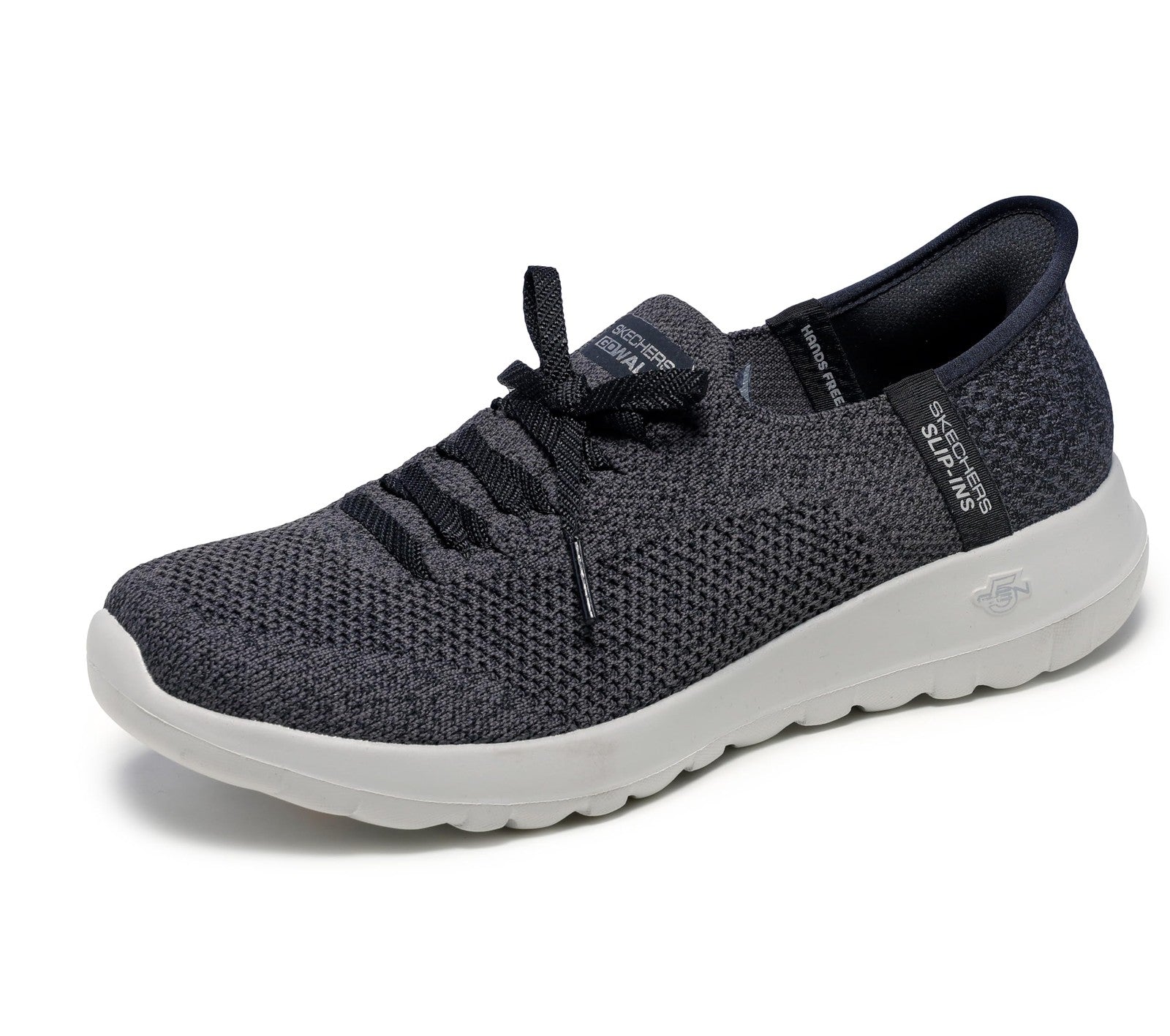 Skechers Women's Go Walk Joy Abby Hands Free Slip-Ins Sneaker, Black, 7