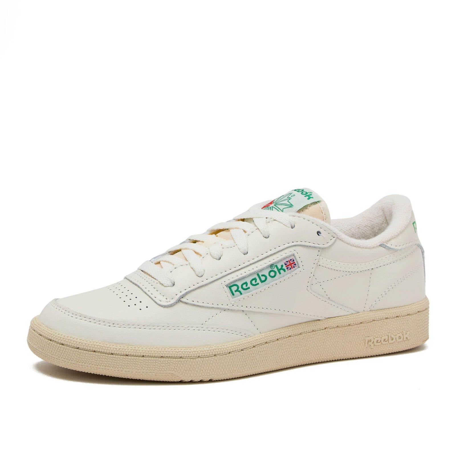 Reebok Club C Tennis Sneakers Men 12.5 Top-Chalk Casual Fashion Shoes