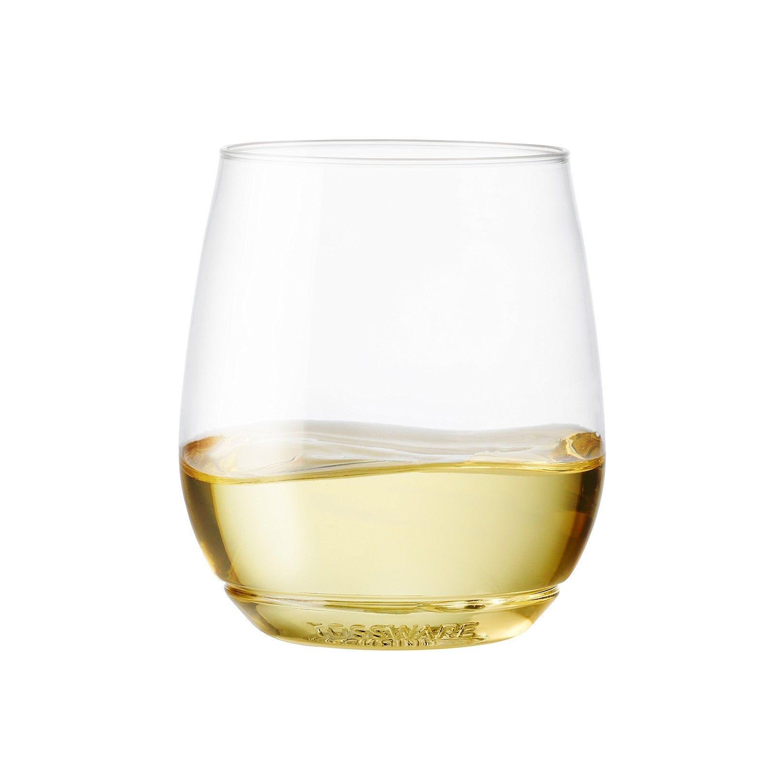 14oz Vino Clear Plastic Wine Glasses Set of 12 Unbreakable & Recyclable