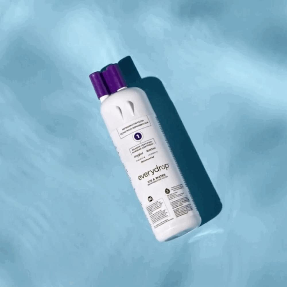 Whirlpool EDR1RXD1 Water Filter 1, Purple, Single-Pack, 99% Lead Reduction