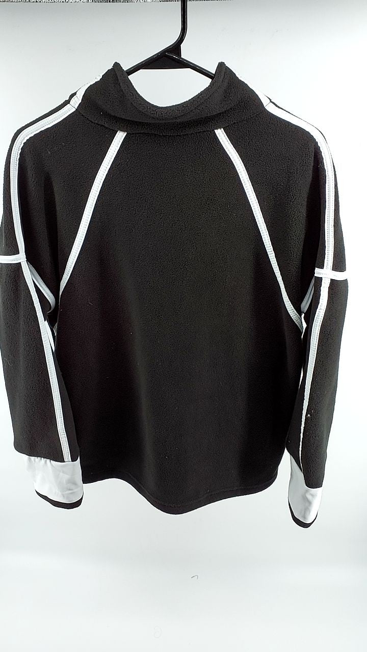 Half Zip Dropped Shoulder Sweatshirt