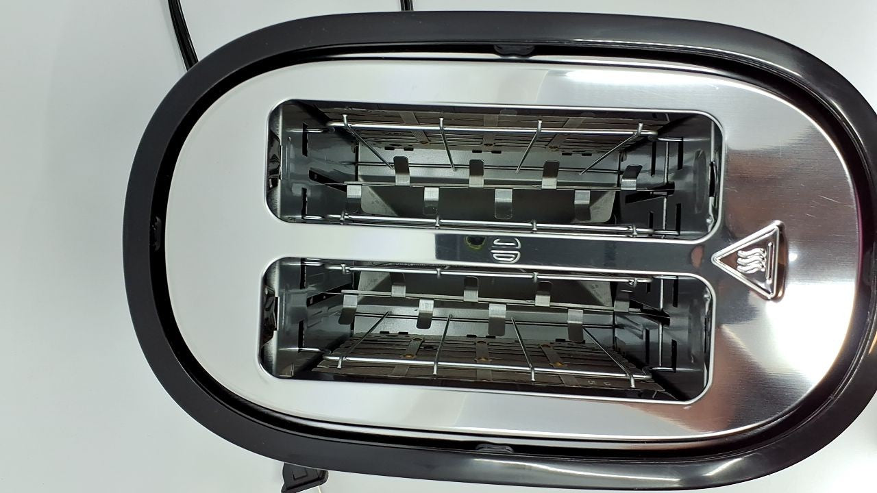 Hamilton Beach 2 Slice Toaster w/ Bagel Setting, Auto Shutoff, Black/Silver