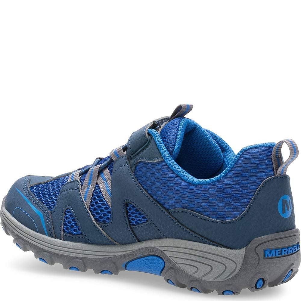 Merrell Trail Chaser Hiking Sneaker, Navy/Blue, 11.5 US Unisex Little Kid