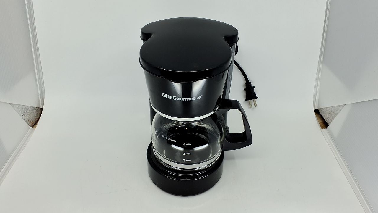 Elite Gourmet EHC-5055 5-Cup Coffee Maker w/ Reusable Filter & Pause N Serve