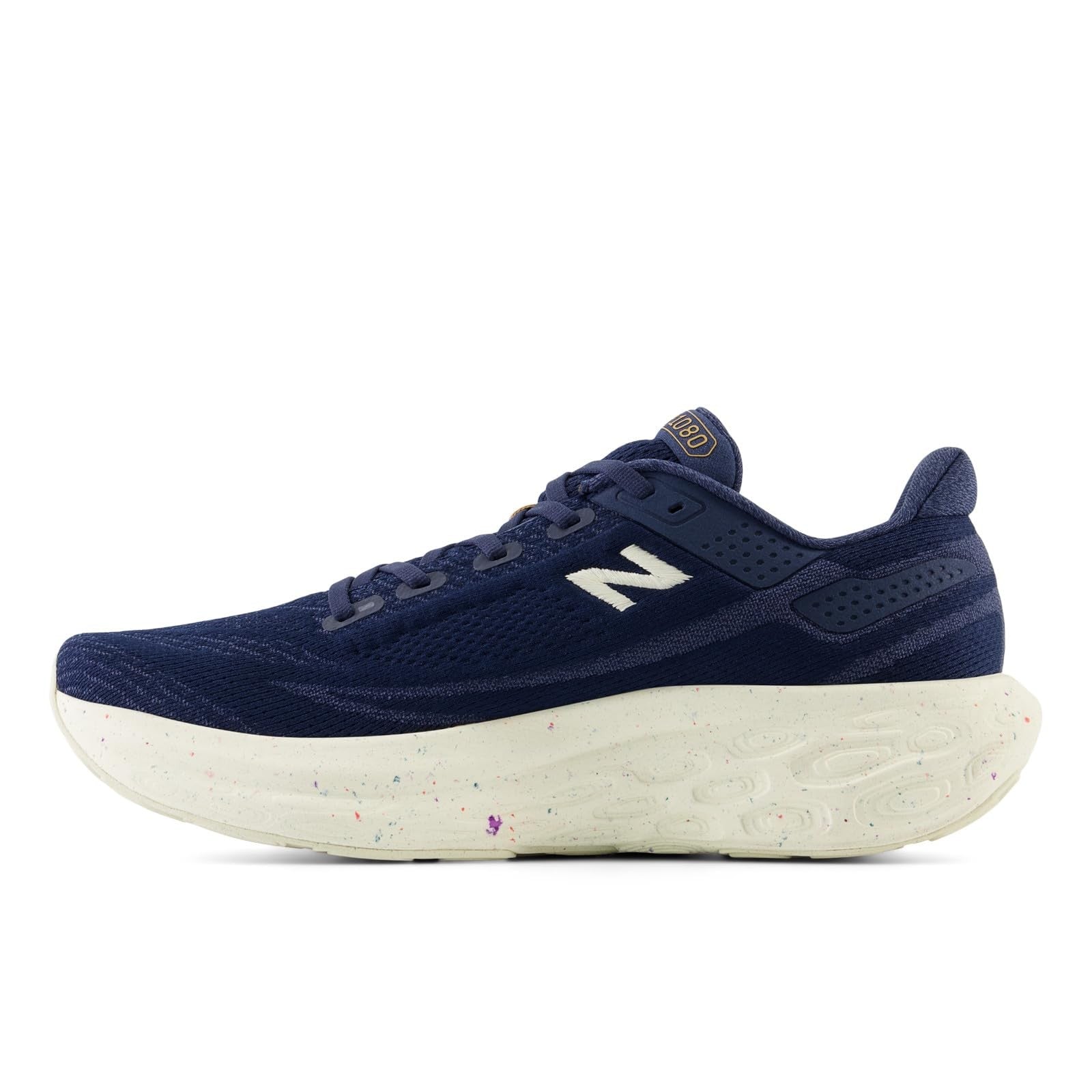 New Balance Men's M1080P13 Running Shoe, Navy/Vintage Indigo/SEA Salt, 12