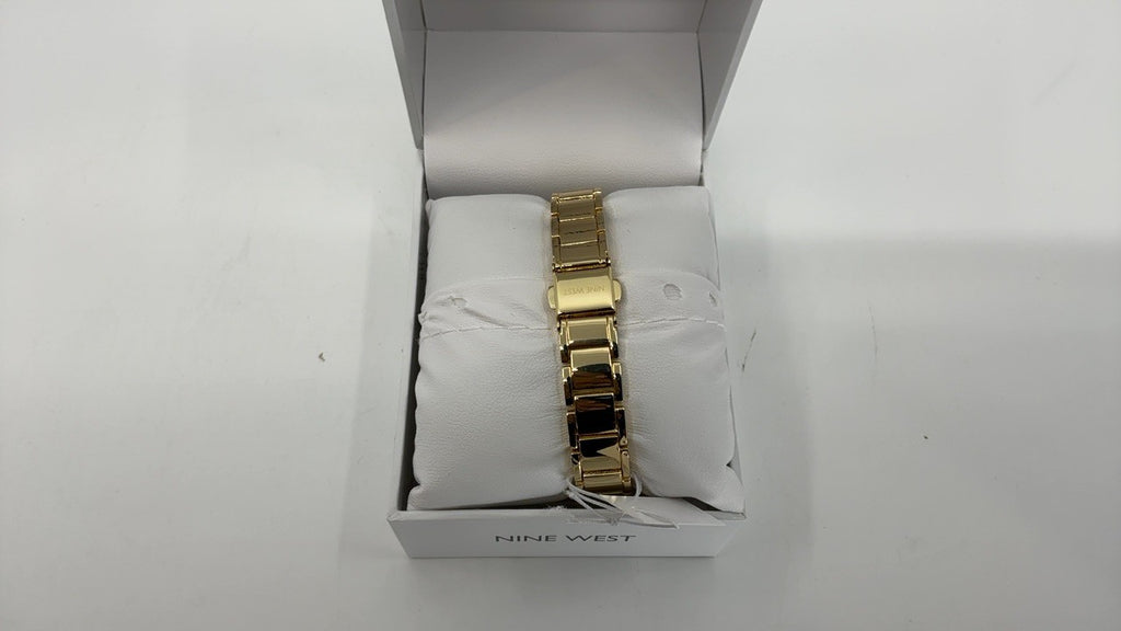 Nine West Dress Watch (Model: NW/2336GNGB), Green/Gold