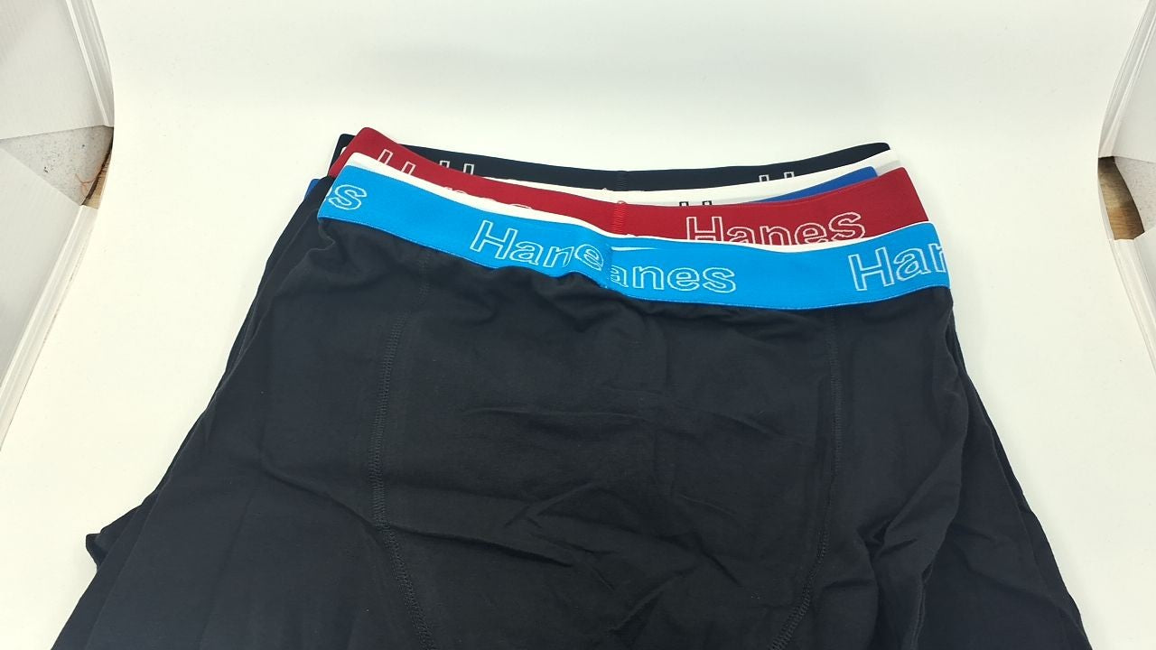 Men's Hanes Boxer Briefs 6-Pack, Moisture-Wicking, Comfort Flex Fit