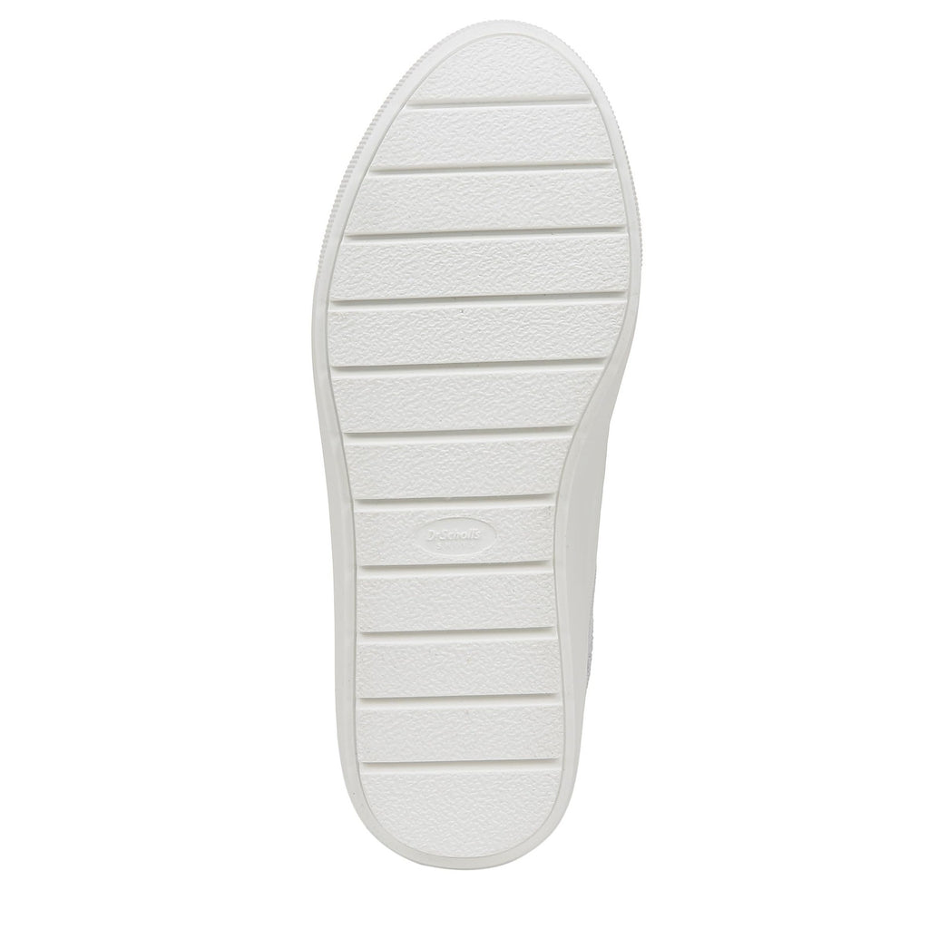 Dr. Scholl's Shoes Women's Time Off Go Sneaker, Powder Blue Fabric, 8