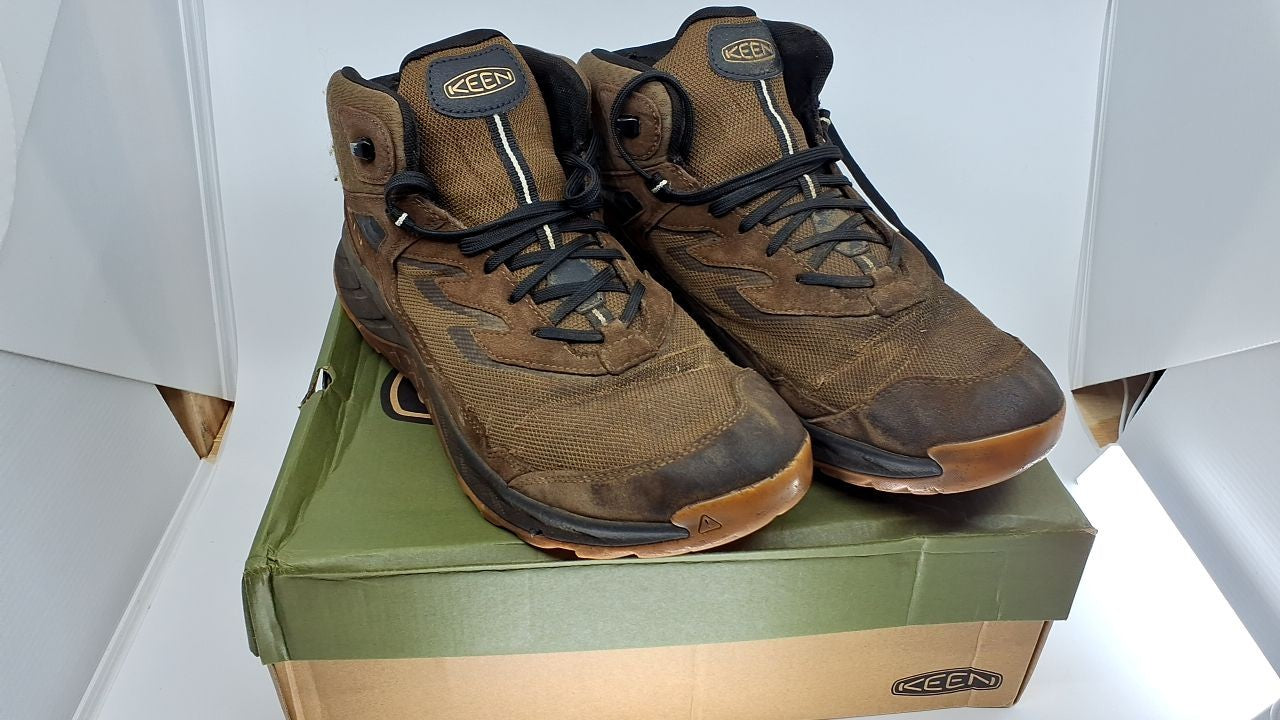 Men's Hightrail Waterproof Hiking Boot  |  Dark Earth/Oak Buff - 13 / Regular