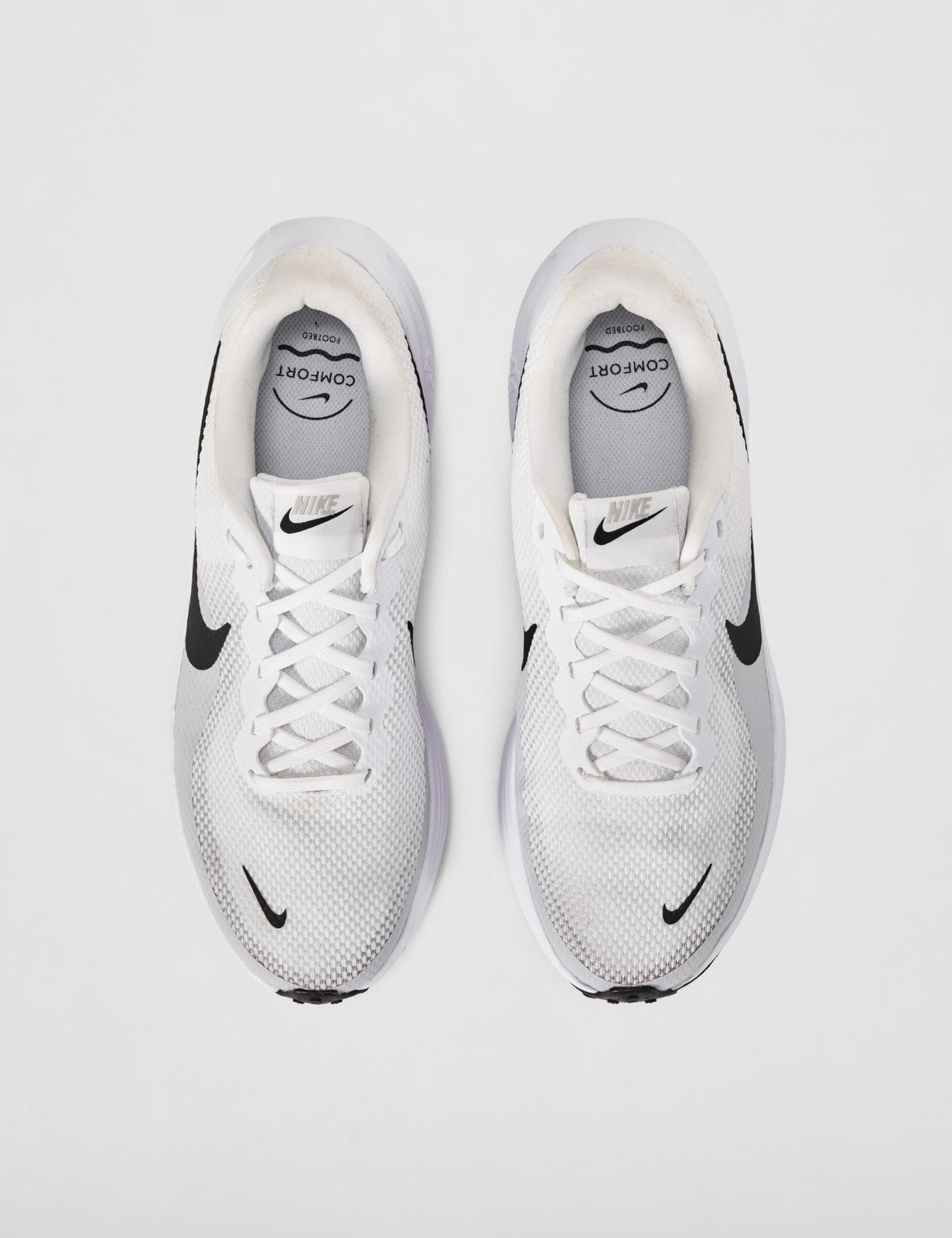 Nike Men's Revolution 8 Road Running Shoes, White/Black-Pure Platinum, 11
