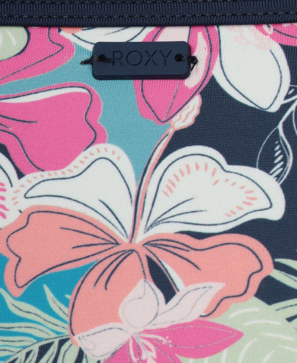 Girls' Roxy Bikini Swimsuit Set, Indigo Moody, Size 12, Quick-Dry