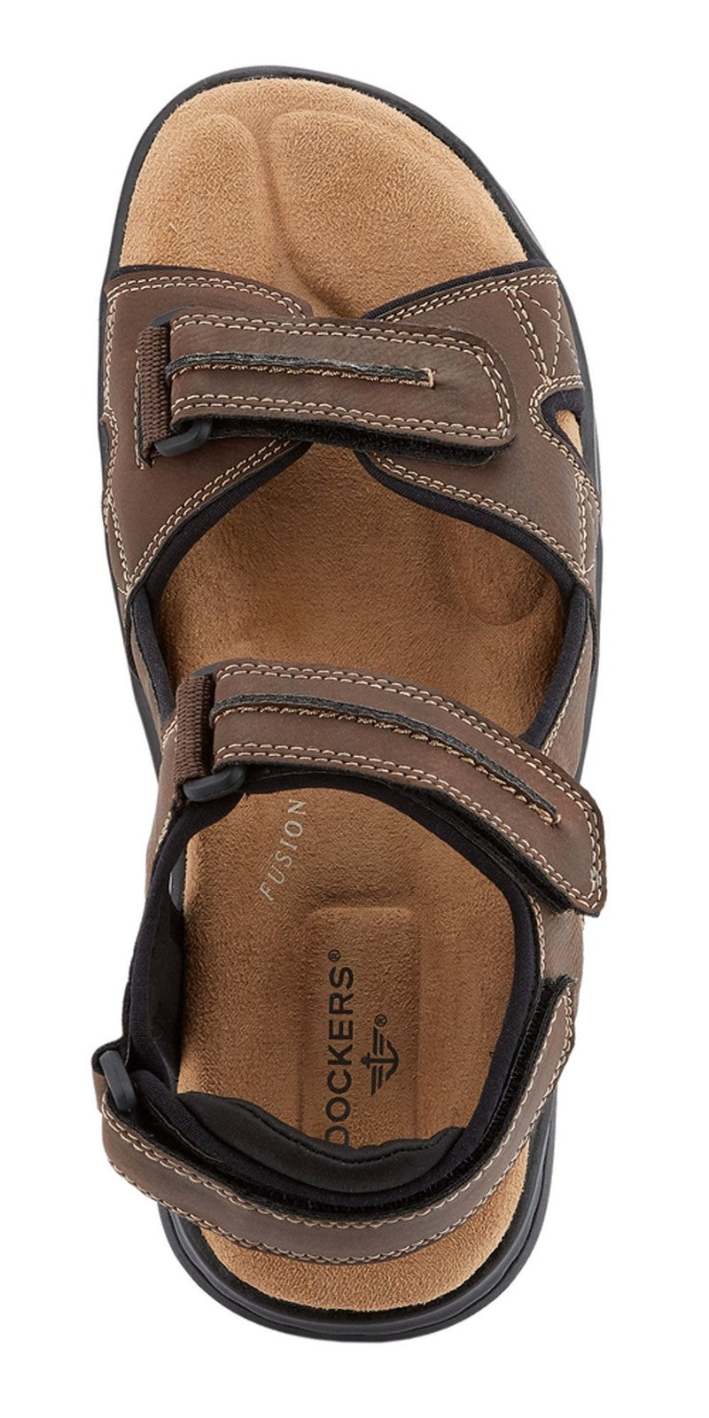 Dockers Men's Newpage Sandal, briar, 11 W US