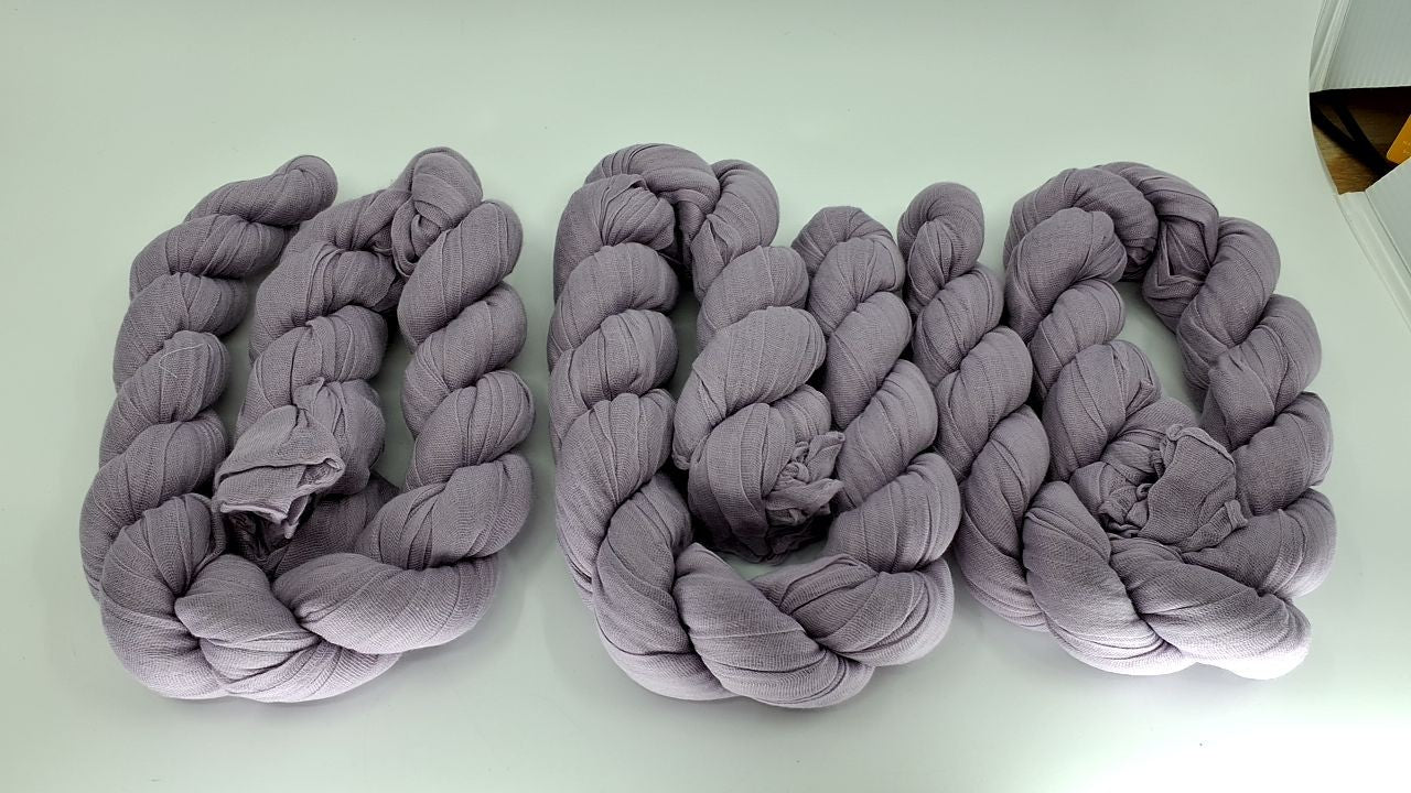 4 Pack Rustic Lilac Table Runner 35x120 In for Bridal Shower & Parties