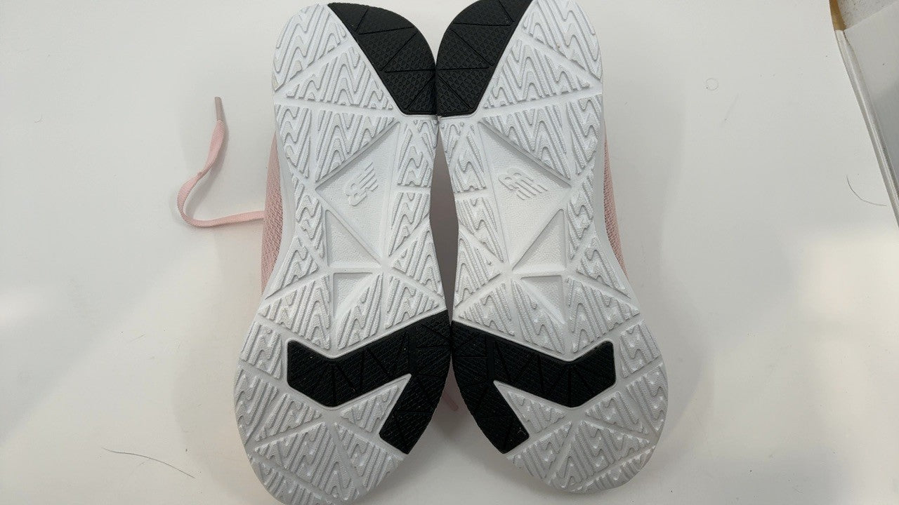 DynaSoft 578 V1 Lace-Up Running Shoe, Rose Sugar/White, 3.5W Big Kid