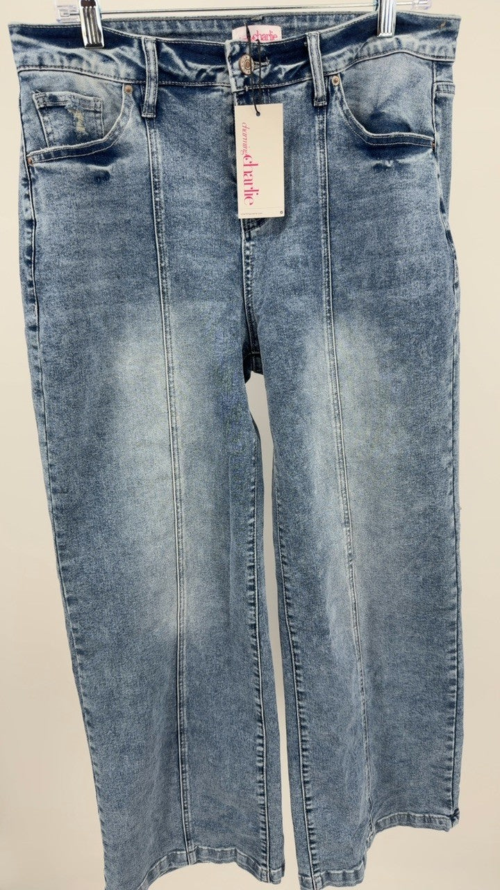 High Waist Wide Leg Jeans