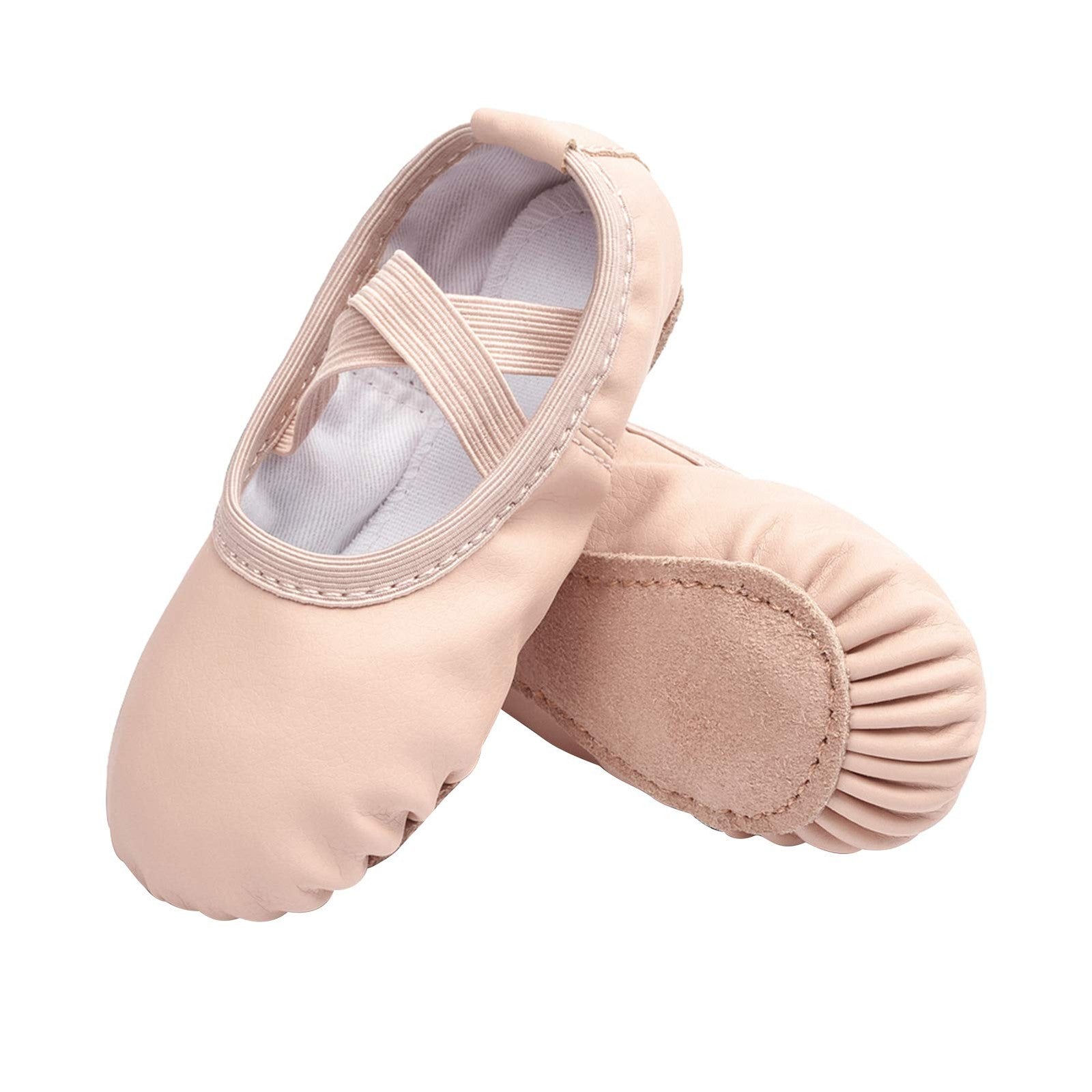 Stelle Girls Ballet Shoes 1 Big Kid Ballet Pink Soft Leather Dance Slippers