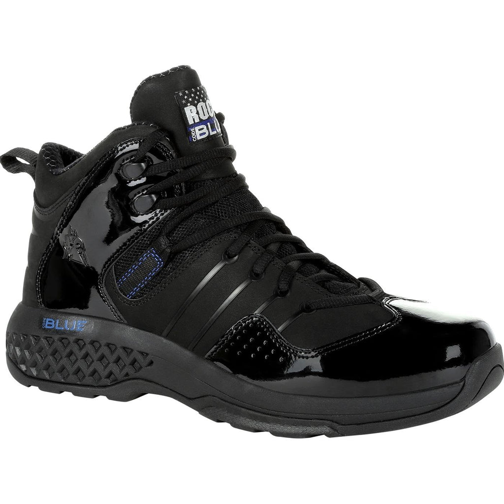 ROCKY Women's Code Blue Sport Public Service Boot, Black, Size 8.5(M)