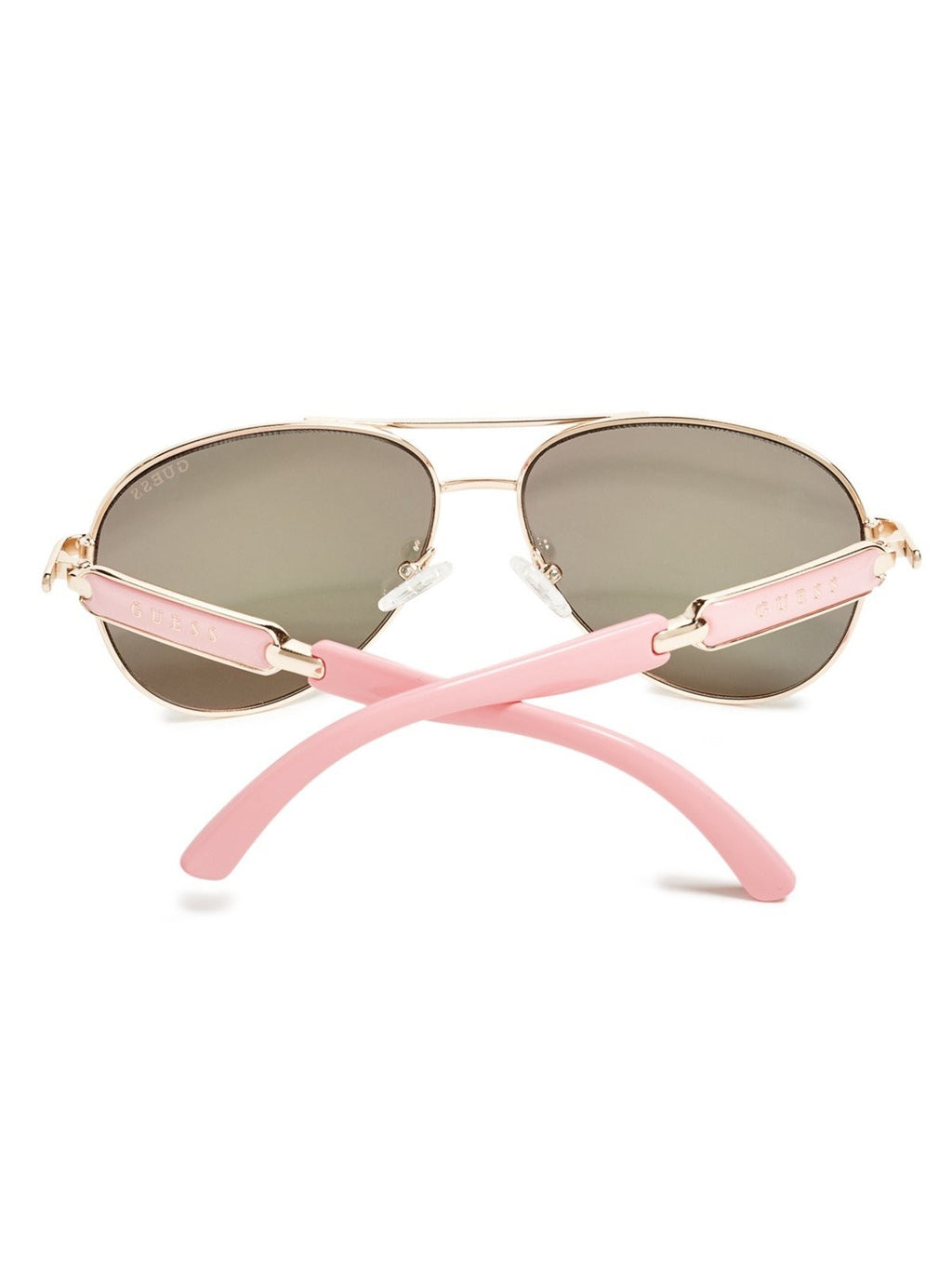 GUESS womens Metal Aviator Sunglasses, 28g, 60 mm US