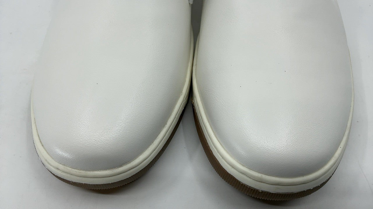 Jousen White Fashion Sneakers Size 10 A81Q06 Memory Foam Comfort