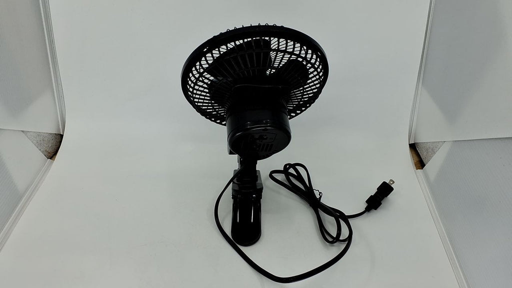 Quiet 6" Clip-On Fan, Adjustable Tilt, 2-Speed, Ideal for Desk & Stroller