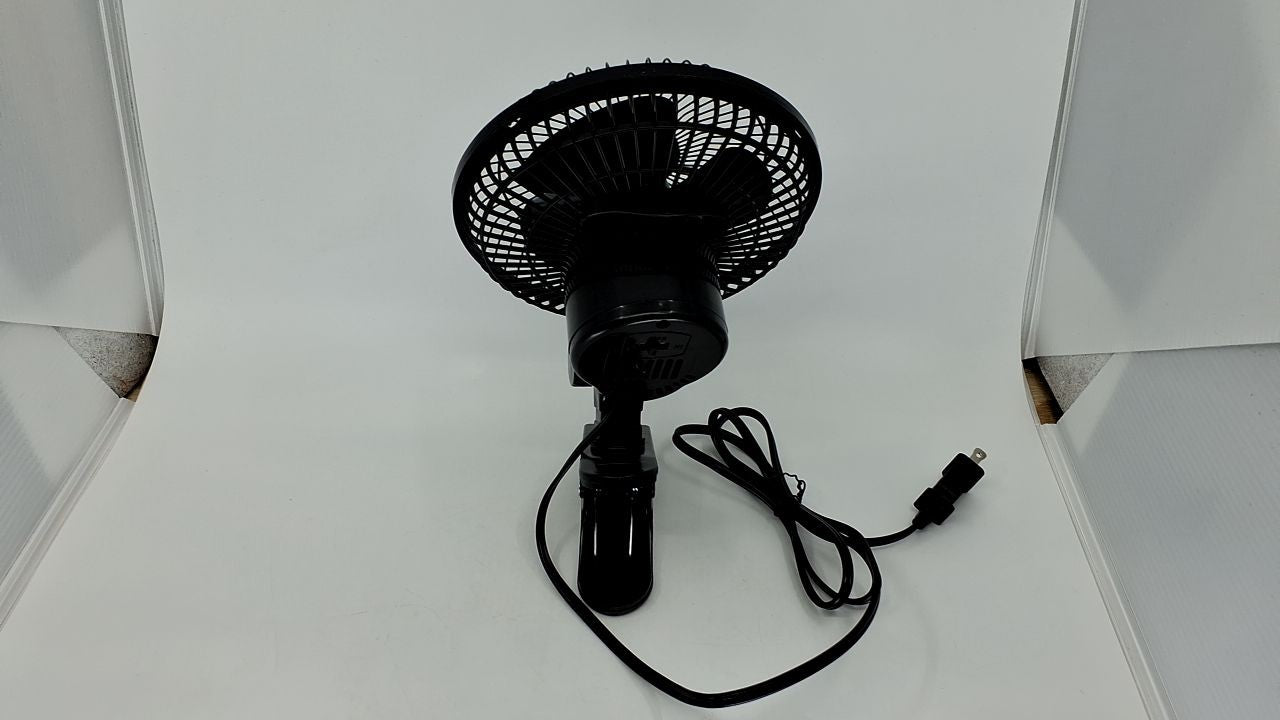 Quiet 6" Clip-On Fan, Adjustable Tilt, 2-Speed, Ideal for Desk & Stroller