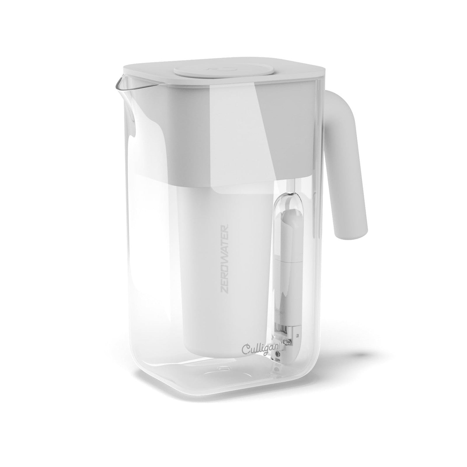 Culligan 10-Cup Water Pitcher, 5-Stage Filter, Reduces Mercury & Fluoride