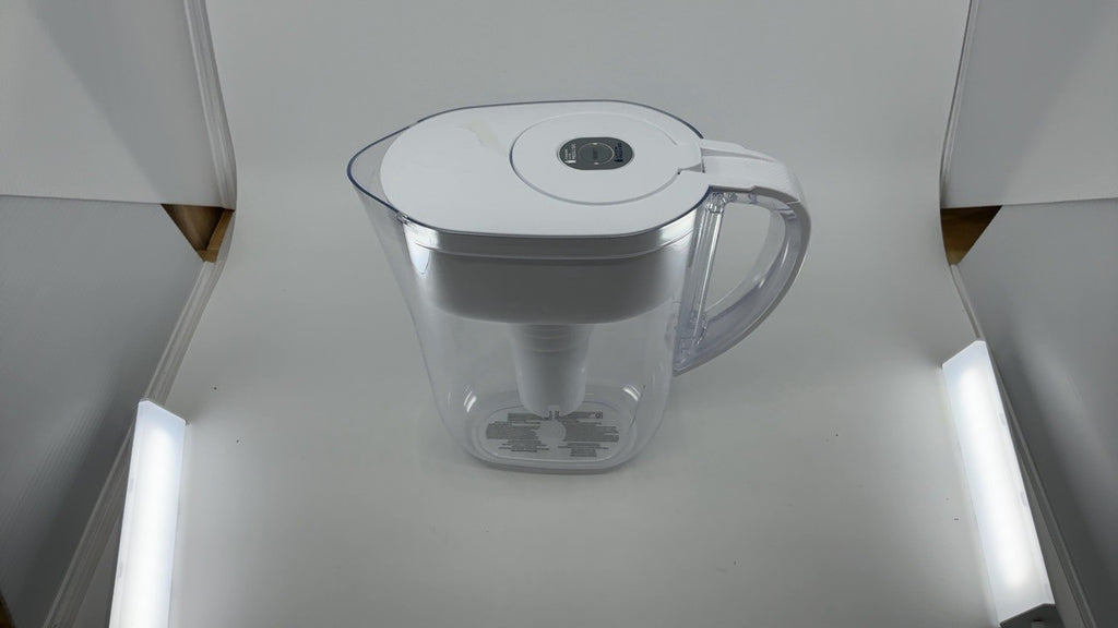 Brita 6-Cup Water Pitcher, BPA Free, White, Includes 1 Standard Filter