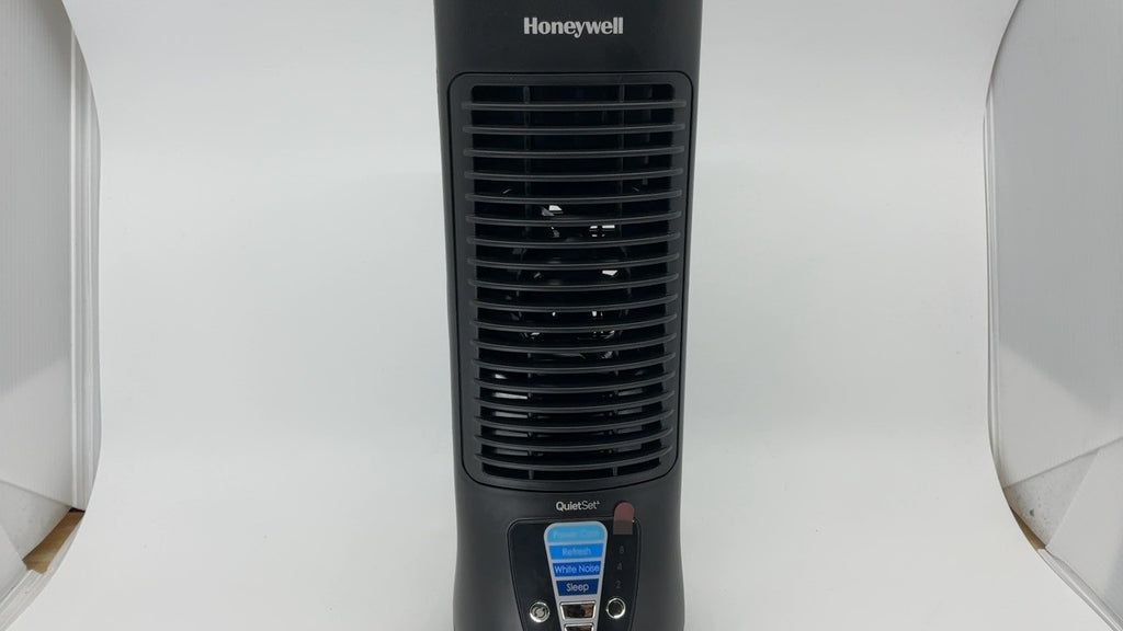 Honeywell Oscillating Table Fan, Compact 13in, Quiet Operation, Black