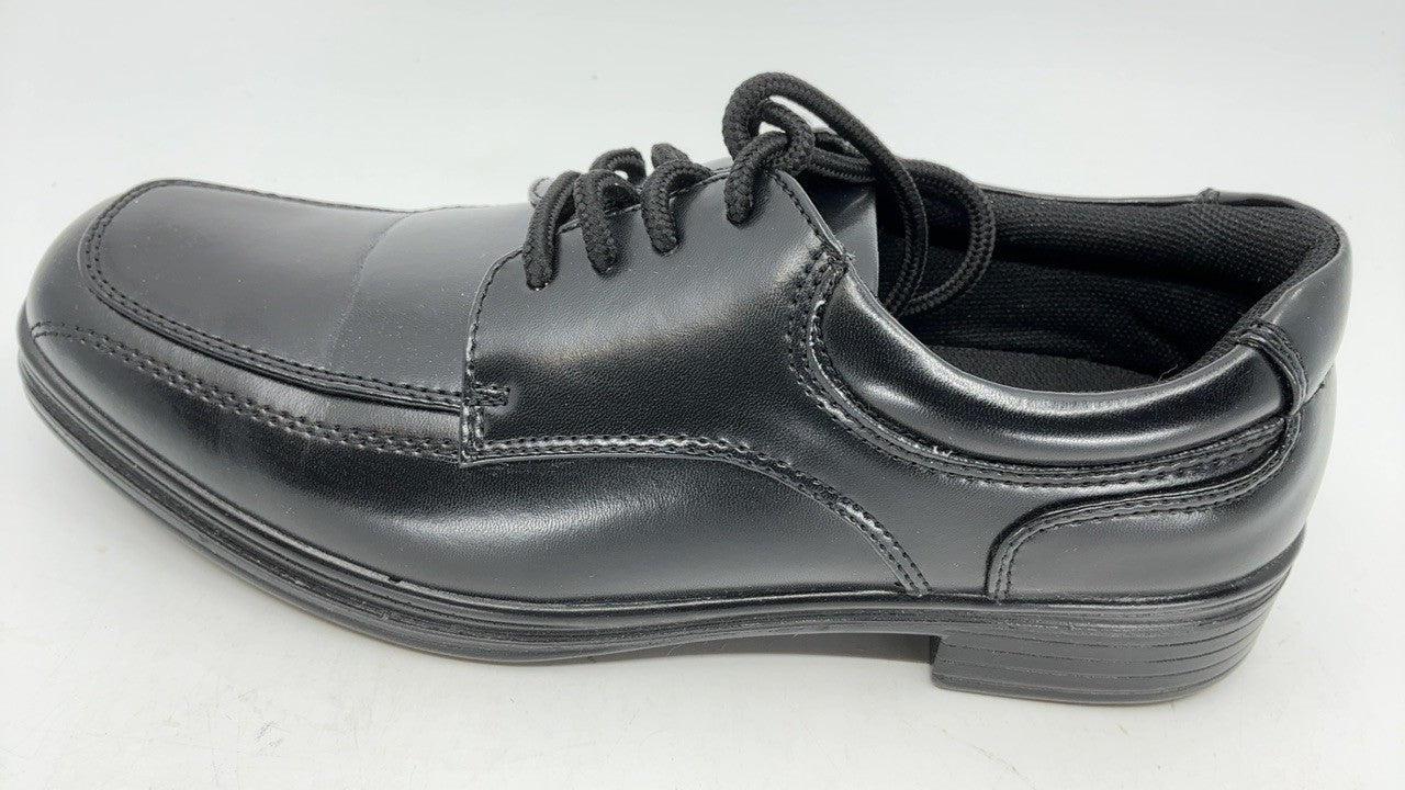 Deer Stags Sharp Boys' Oxford, Black, 5 Big Kid Medium