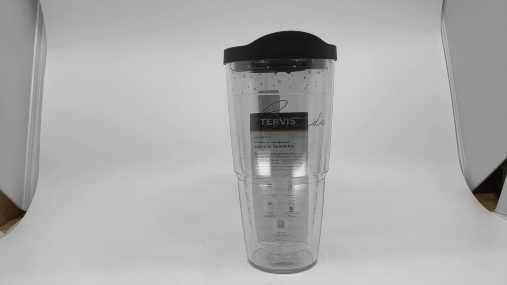 Tervis Double Wall 24oz Tumbler - Clear Tritan Insulated Drinkware