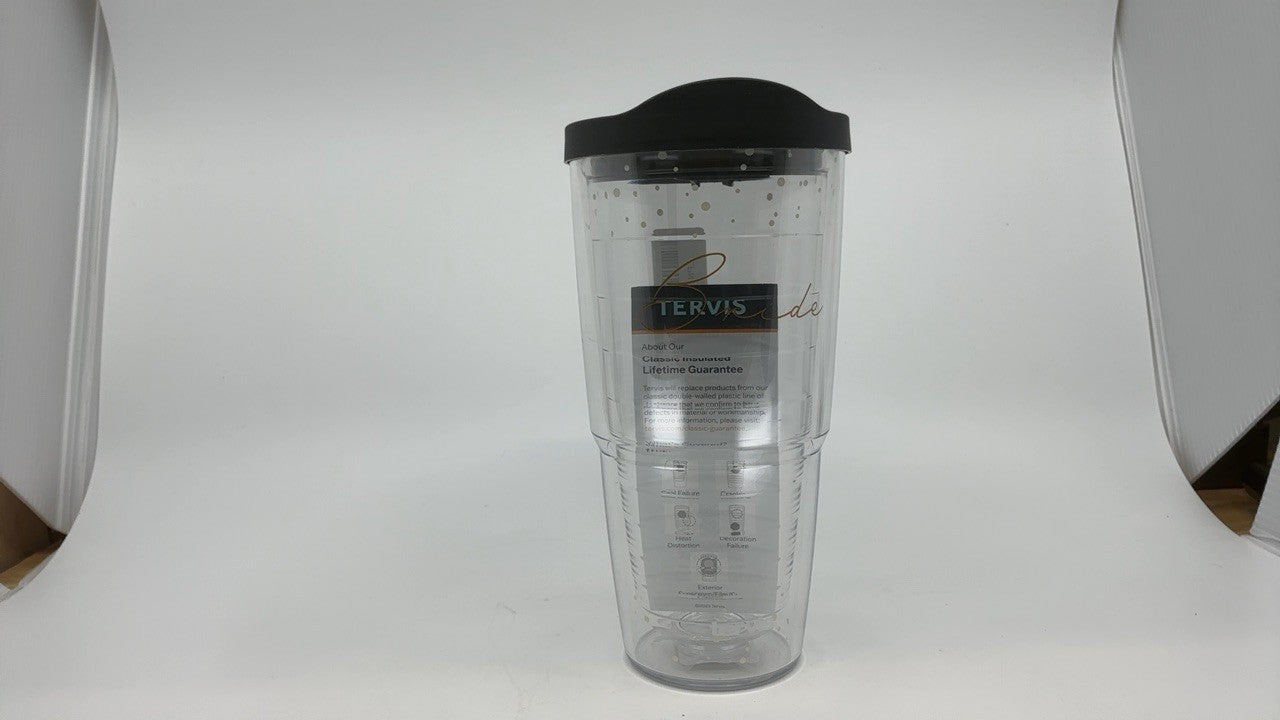 Tervis Double Wall 24oz Tumbler - Clear Tritan Insulated Drinkware
