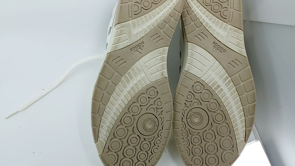 adidas Midcity Low Top Basketball Sneakers, White/Beige, Size 8.5