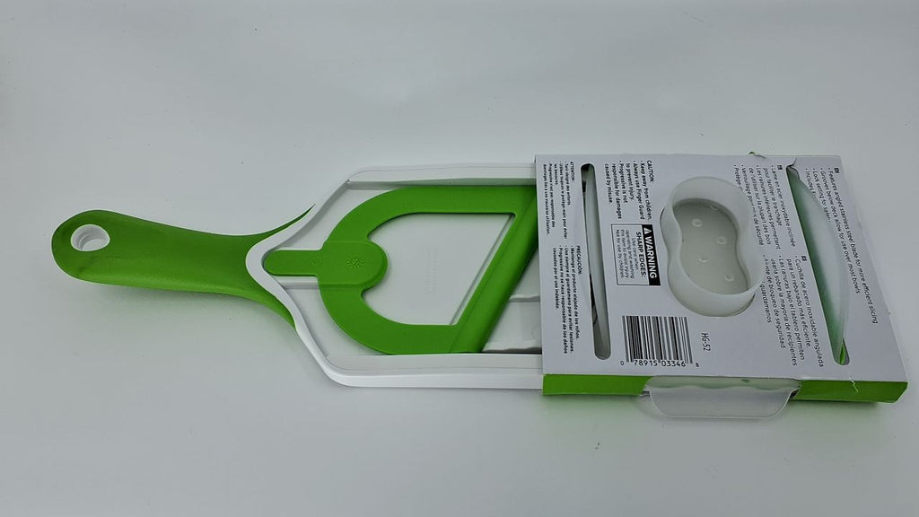 PrepSolutions Adjustable Mandoline Slicer, Green – Compact Kitchen Tool