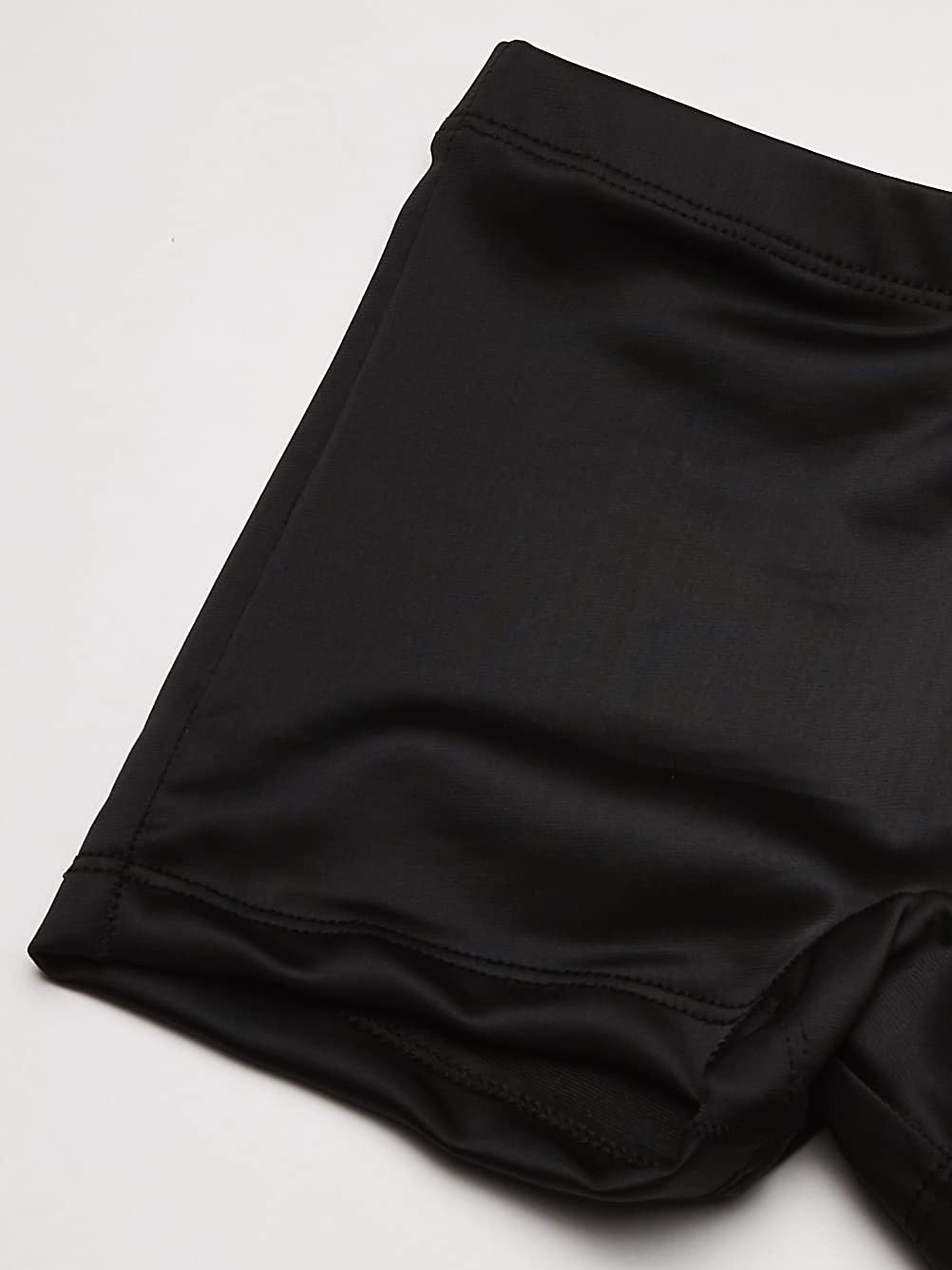 Kanu Surf Girls' Swimming Bottom UPF 50+"Boy Short, Black, 10