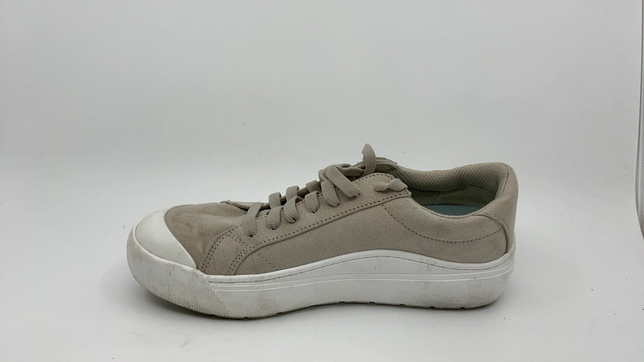 Dr. Scholl's Shoes Women's Time Off Sneaker Oyster Microfiber 8 W
