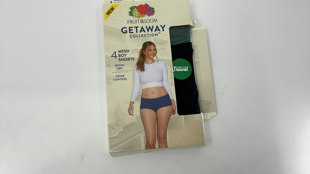 Fruit of the Loom Women's Getaway Briefs, Size 5, Lightweight Mesh