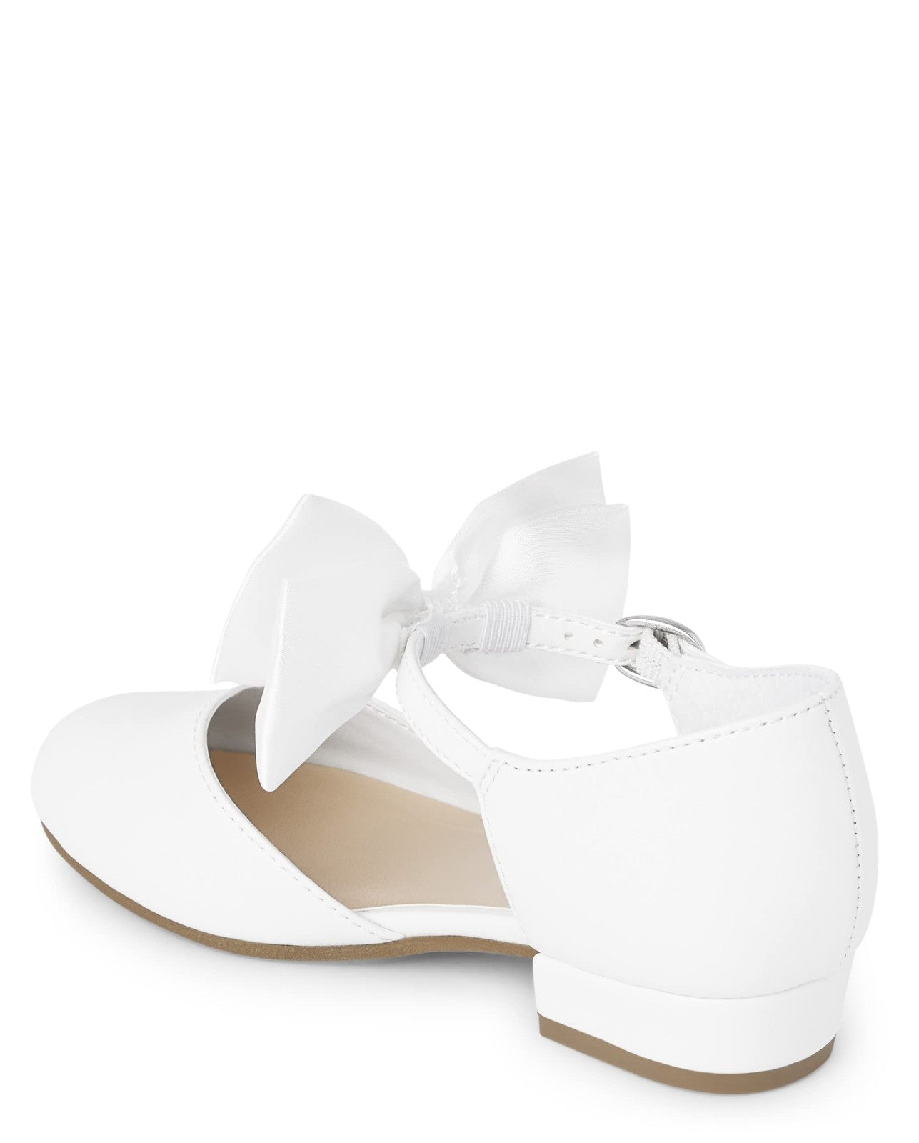 Gymboree,Girls,and Toddler Dressy Ballet Flat,White,5 Toddler