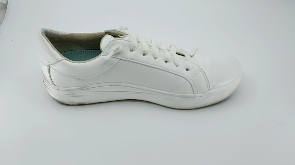 Dr. Scholl's Shoes Womens Time Off Sneaker White Smooth 8.5 W