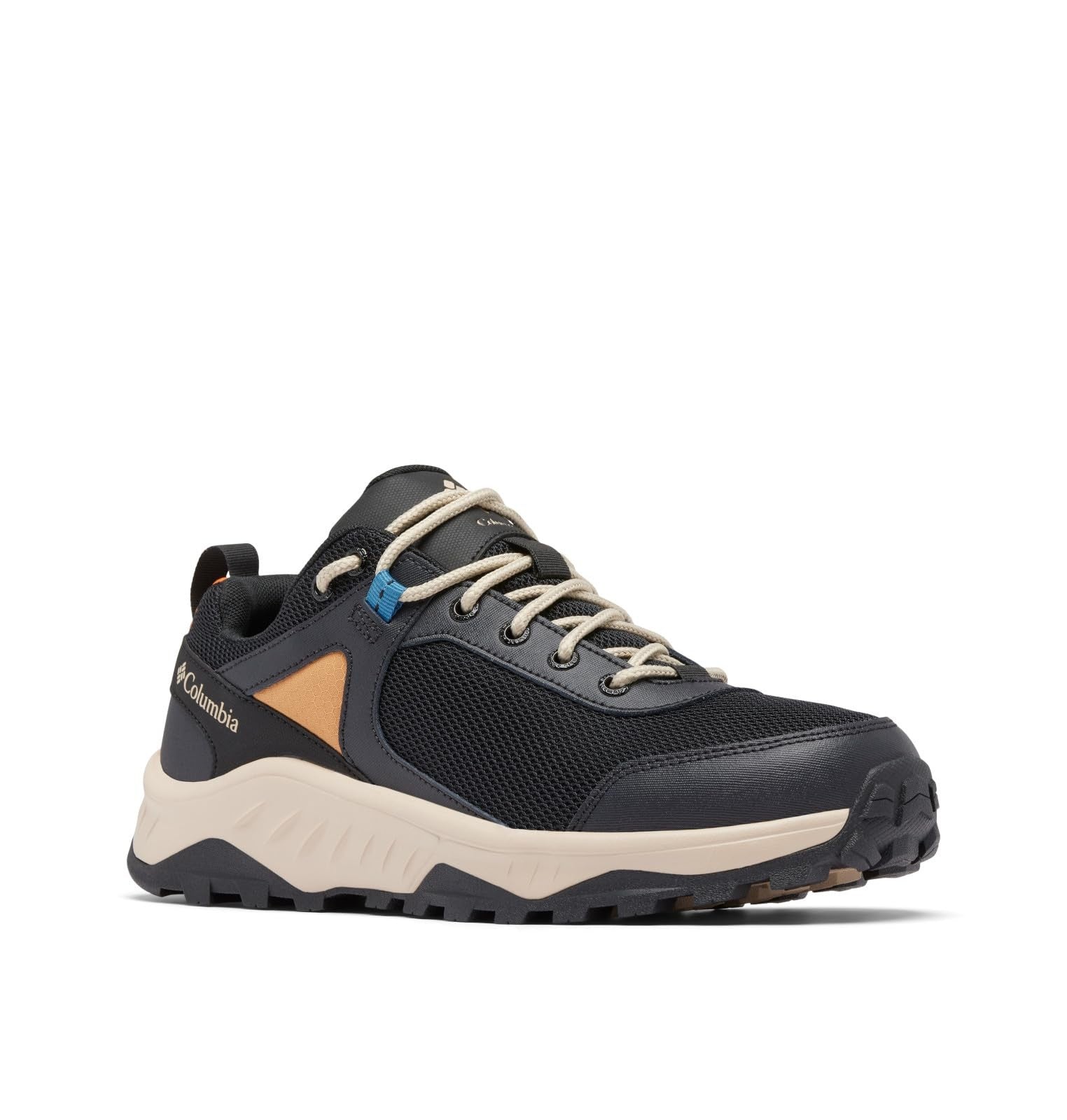 Columbia Mens Trailstorm Ascend Waterproof, Black/Canyon Sun, 9.5 Wide