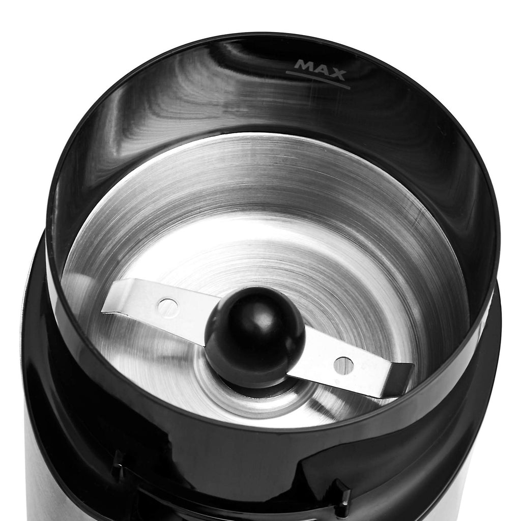 Electric Coffee Bean & Spice Grinder, Stainless Steel Blades