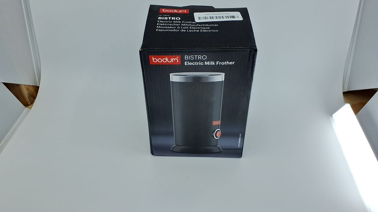 Bodum 10oz Bistro Electric Milk Frother, Black