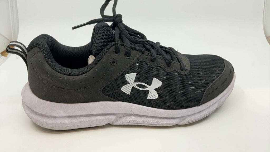 Under Armour Men's Charged Assert 10, (001) Black/Black/White, 9, US