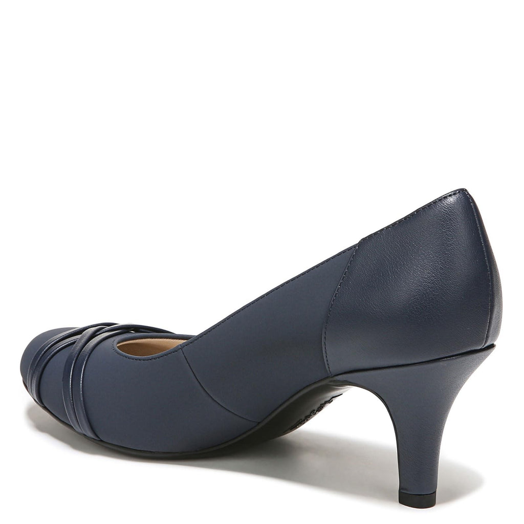 LifeStride Women's Pascal Dress Pump, lux Navy, 8 W US